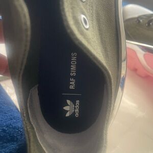 Adidas Raf Simons Green Sneakers